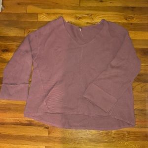 Free People Oversized Bell Sleeve Sweater